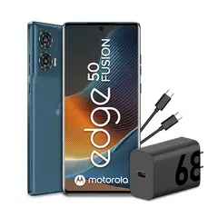 MOTOROLA - Celular Edge 50 Fusion Verde Azulado 8Gb+256Gb