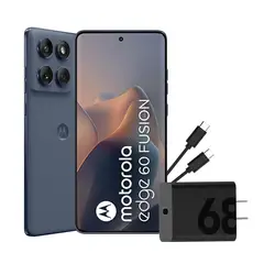 MOTOROLA - Celular Edge 60 Fusion Azul 8Gb+256Gb