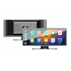 AIWA - Navegador Auto Pantalla Tactil 10.2" Carplay AndroidAuto AW-10PND