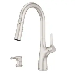 PFISTER - Mezcladora Monocomando Ceylon Acero Inoxidable