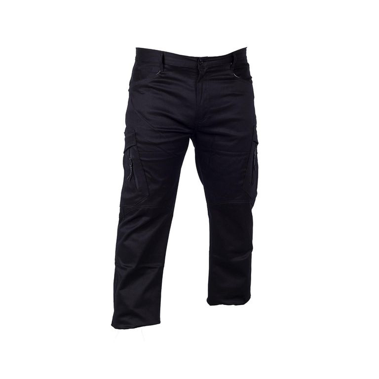Pantalon Drill Elastico Negro Tala M