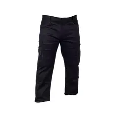 undefined - Pantalon Drill Elastico Negro Talla XL