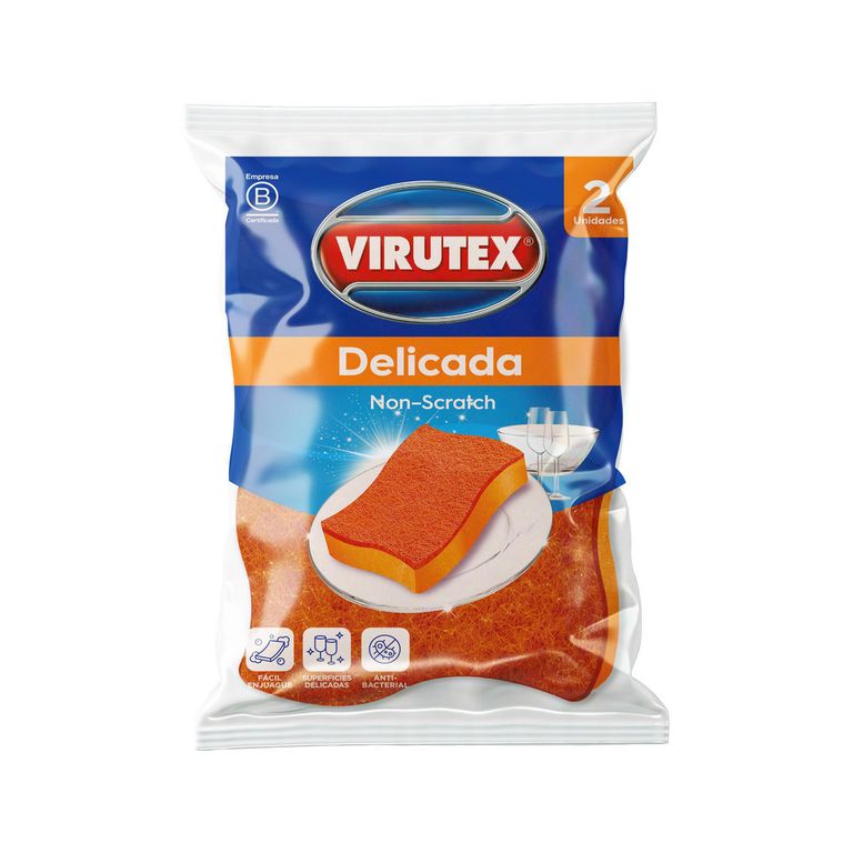 Esponja Delicada x 2 Unidades