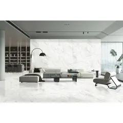 undefined - Porcelanato Marmolado Liguria Blanco 60x120cm 2.16m2