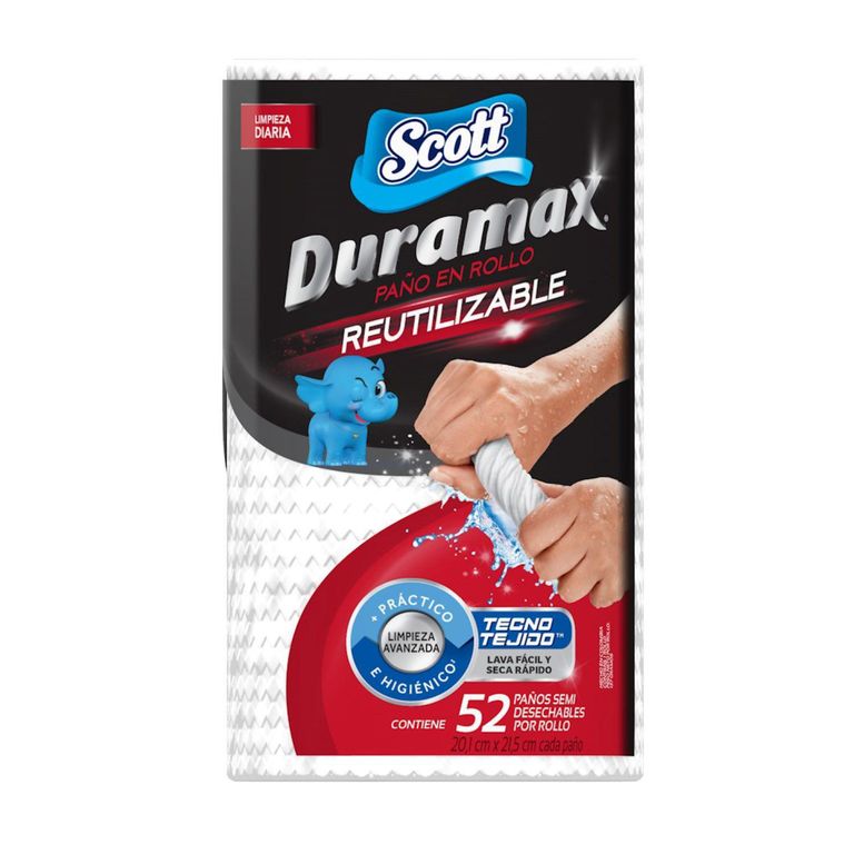Papel Toalla Reutilizable Scott Duramax