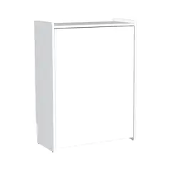 TUHOME - Escritorio Plegable L-101 Blanco