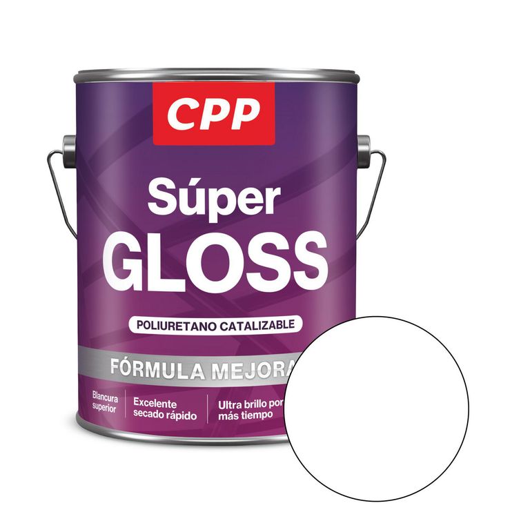 Esmalte CPP Super Gloss Blanco Mate 1 GL