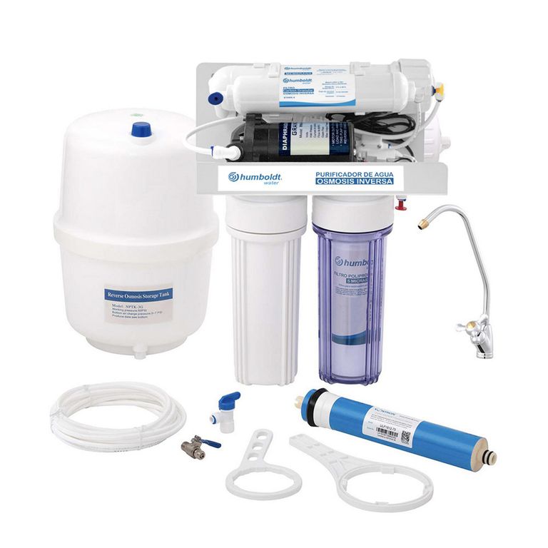Purificador Osmosis Inversa con Bomba Humboldt