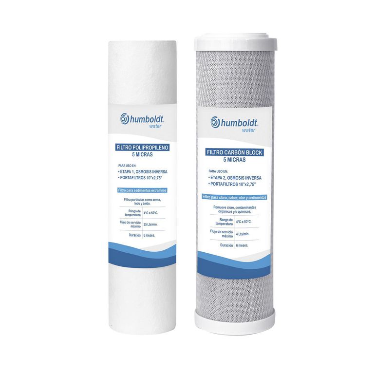Pack Pre Filtros Osmosis Humboldt