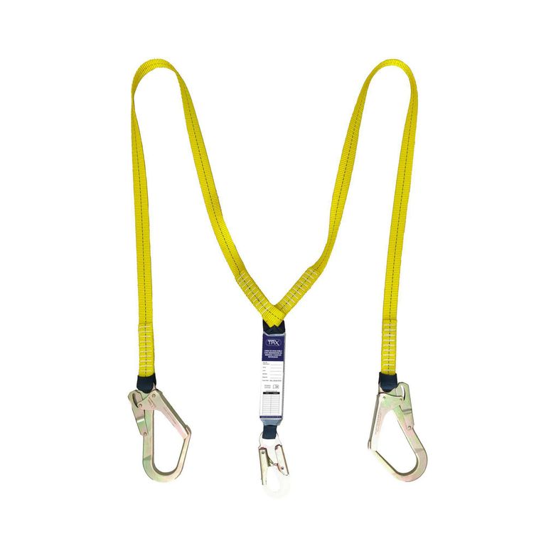Línea de Vida Doble TRX con Shock Absorber.