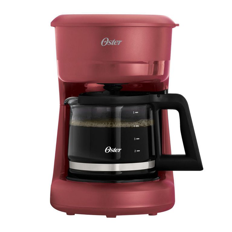 Cafetera Eléctrica de Goteo 5 Tazas Roja