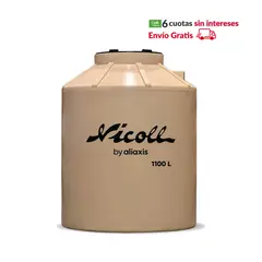 NICOLL - Tanque Color Arena 1100 Litros Con Accesorios