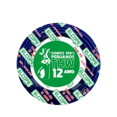 ELCOPE - Cable THW 12 AWG Azul R10