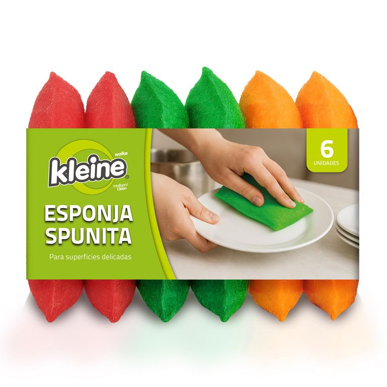 Esponja Spunita 6 Unidades Kleine
