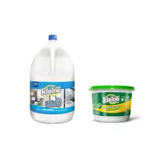 KLEINE WOLKE - Lejía Tradicional 5kg Galón + Lavavajilla Pasta Limón 800gr