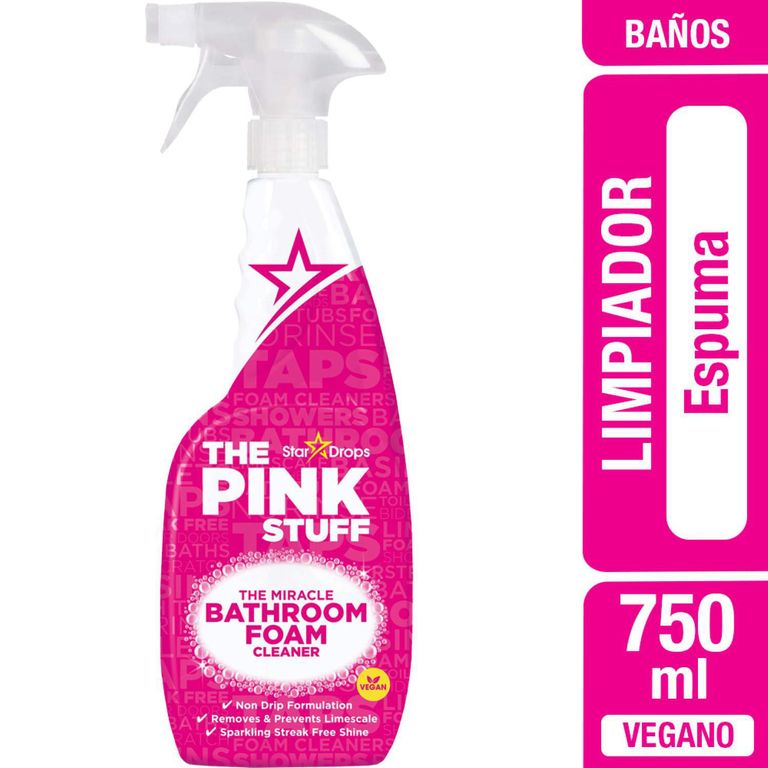 Limpiador de Baño en Espuma The Pink Stuff 750 ml