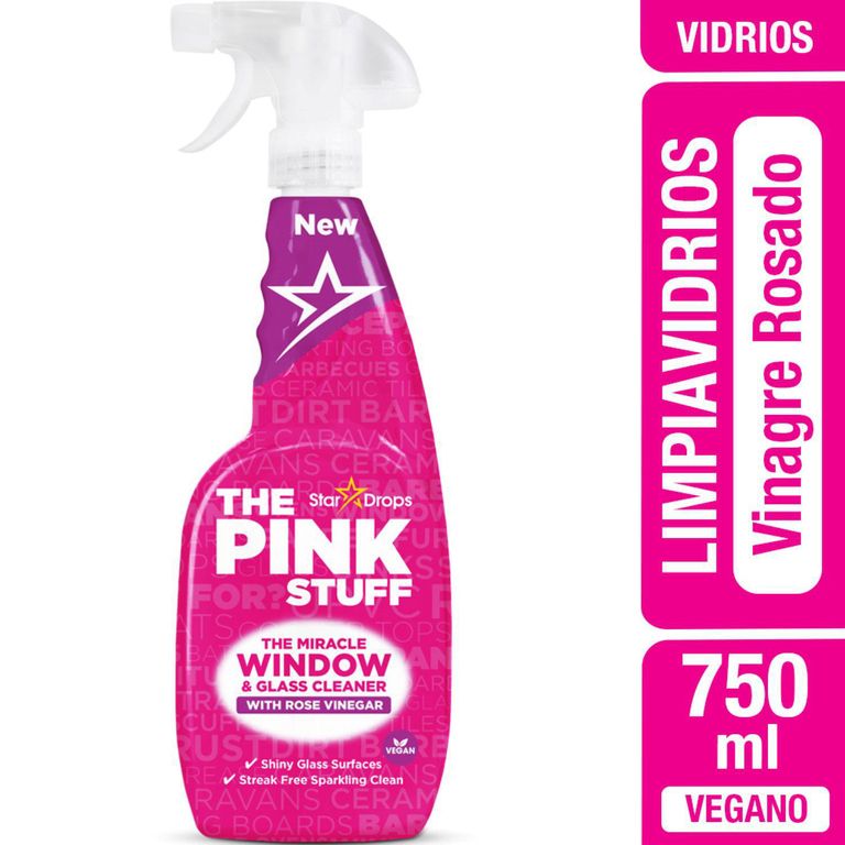 Limpiavidrios con Vinagre The Pink Stuff 750 ml