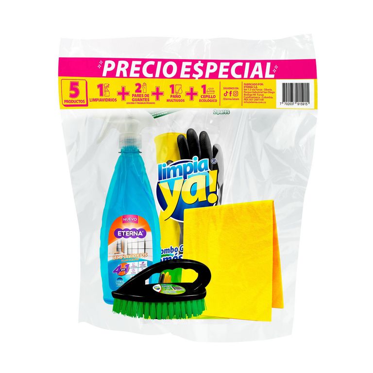 IO Pack x 5 Productos Eterna Limpieza Fest