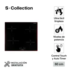 SCOLLECTION - Encimera Empotrable De Inducción 4 Hornillas S-Collection 3120SOLCO050V2