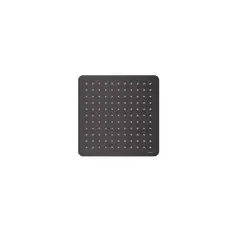 TEKA - Cabeza de Ducha 25x25cm Negro
