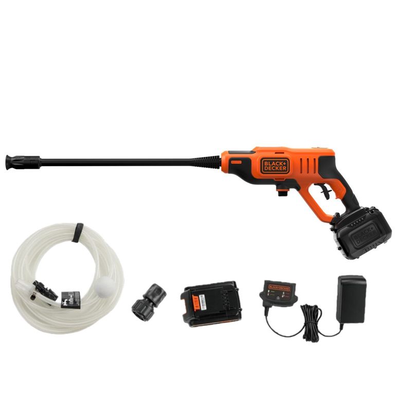 Hidrolavadora a Presión 20V 350Psi 1 Batería + Cargador Black+Decker BCPC20D1-B2