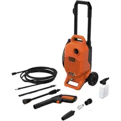 BLACK+DECKER - Hidrolavadora Eléctrica 1400 1800 7 BEPW1800T-B2