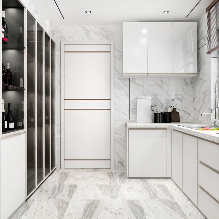 Puerta Interior HDF Miota Blanca