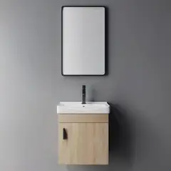 RECIPLAC - Vanitorio con Espejo Dalia Estándar Blanco 66 x 42 x 50