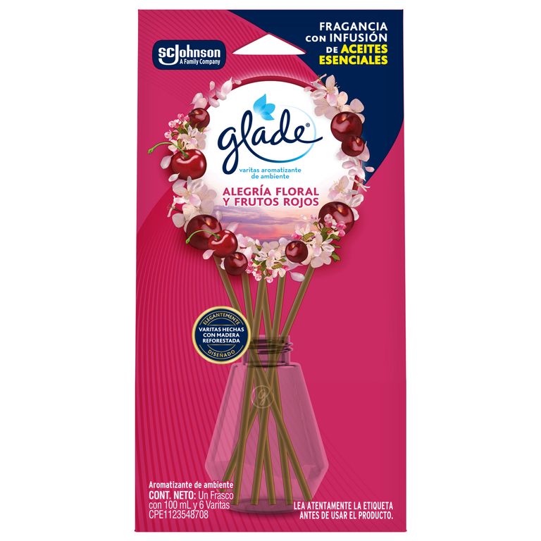 Glade Alegría Floral y Frutos Rojos 100ml.