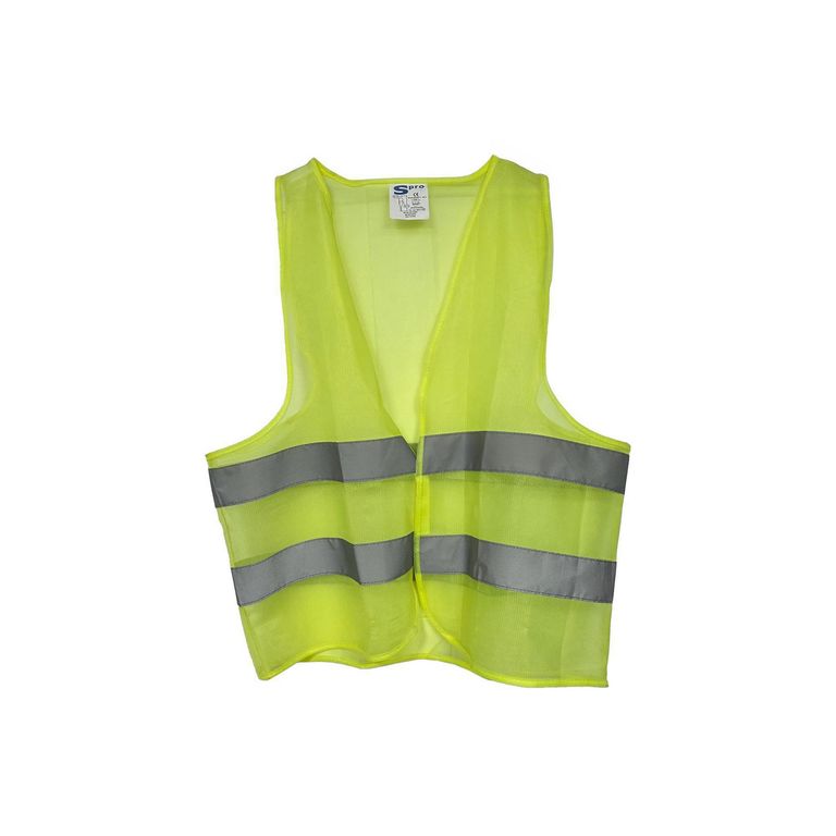 Chaleco De Seguridad Amarillo Reflectivo Doble Talla Única.