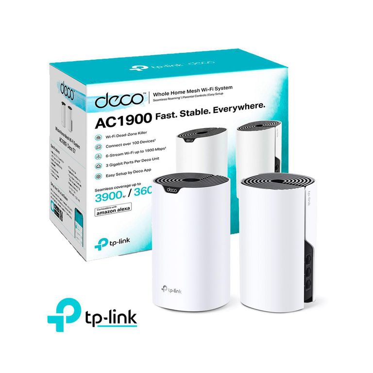 Deco S7 2 Pack Mesh Sistema Wi-Fi 5 AC1900