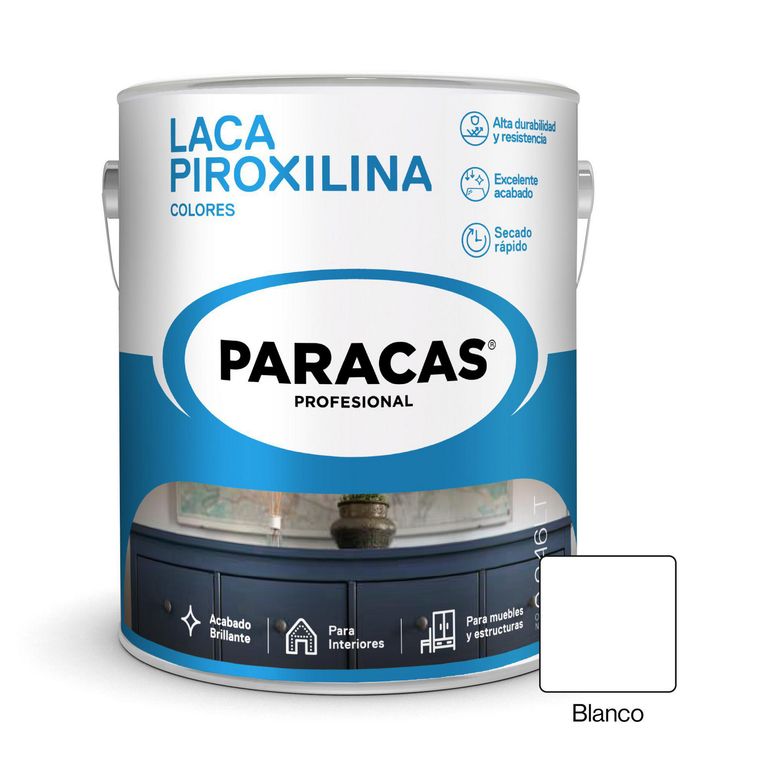 Laca Piroxilina Blanca 1/4 gl
