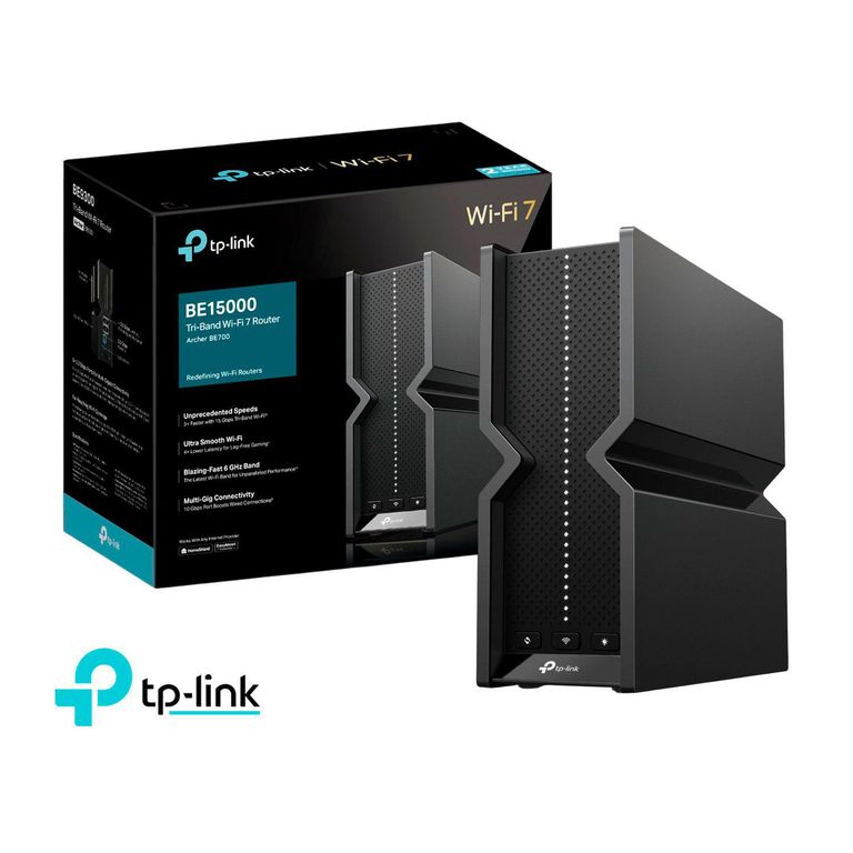 Router TP-Link Archer BE700 Wi-Fi 7 Triple Banda BE15000 EasyMesh