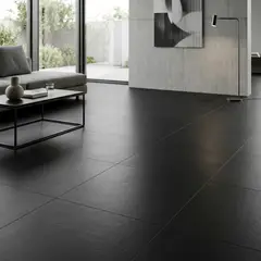 PORCELATINO - Gres Negro Texturado 60x60cm 1.44m2