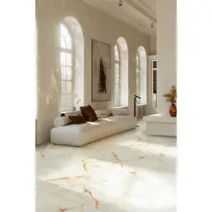 AURA - Cerámica Marmolizado Crema Aurora 60x60cm 1.44m2