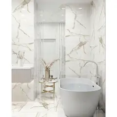 AURA - Cerámica Marmolizado Gris Claro Streifen 30x60cm 1.62m2