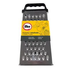 ILKO - Rallador De 4 Caras Con Asa Plástica.