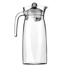 LUMINARC - Jarra con Tapa 1300ml Flame Transparente.