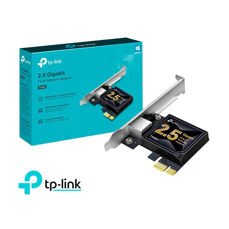 TP-LINK TX201 Adaptador de red PCI Express de 2.5 gigabits