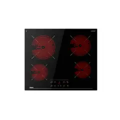 TEKA - Encimera Vitrocerámica TBC 64010 4 Platos Negro