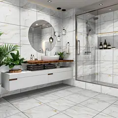 SAN LORENZO - Cerámicas Marmoleadas 60x60cm Sirio Gold 2.5m2