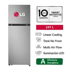 LG - Refrigeradora LG VT24BPY 241L Plateado