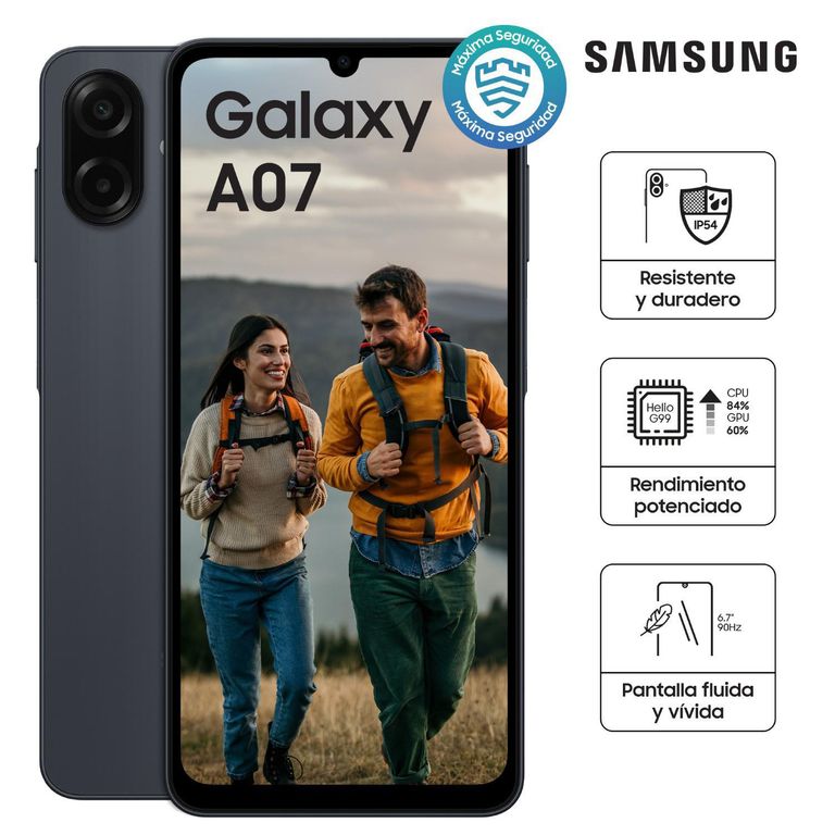 Galaxy A07 4G 64 GB BLACK
