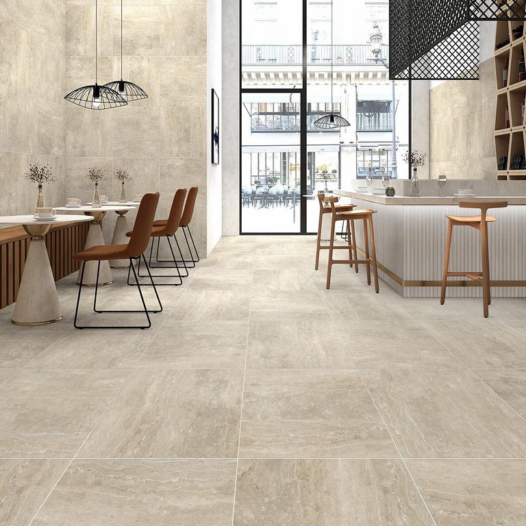 Porcelanato Cementicias/Rústicas Siena Beige 60x60cm 1.44m2