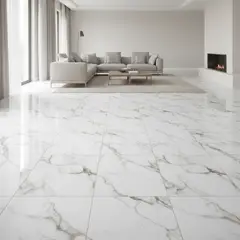 CELIMA - Cerámica Marmoladas Lugano Blanco/Marrón 60x60cm 1.80m2