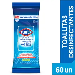 CLOROX - Wipes Flowpack 60 Unidades