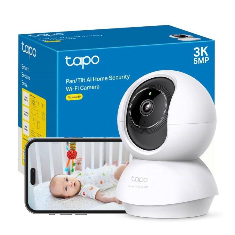 Cámara Wi-Fi Tapo C230 5MP 360°