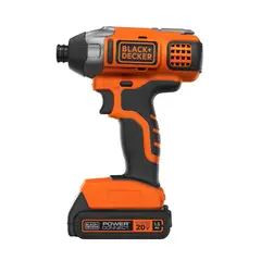 BLACK+DECKER - Atornillador de Impacto Inalámbirco 20V Back + Decker