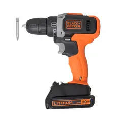 BLACK+DECKER - Combo Taladro / Atornillador + Sierra Circular Inalámbirocs 20V MAX