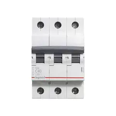 LEGRAND - Interruptor Termomagnético RXE 3x40A LEGRAND.
